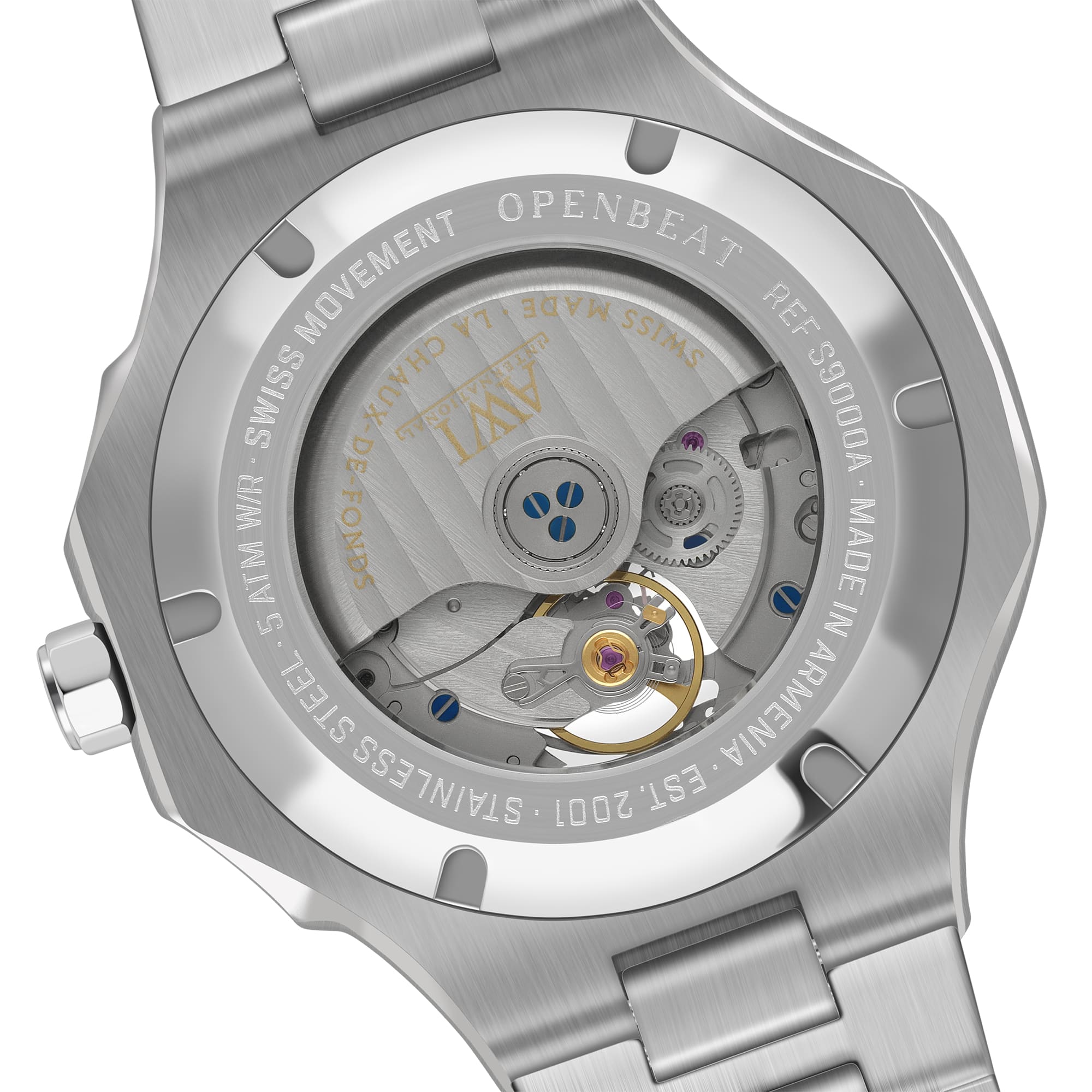 AWI S9000A.7 Men's Automatic Mechanical Watch